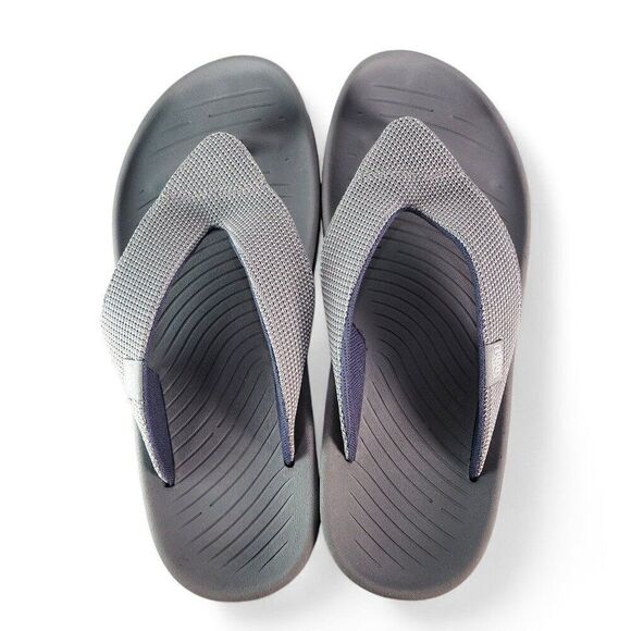 Hey Dude Milo Slip-on Thong Sandals Grey 40125-030 Men's 9 Women's 11 - Picture 9 of 10